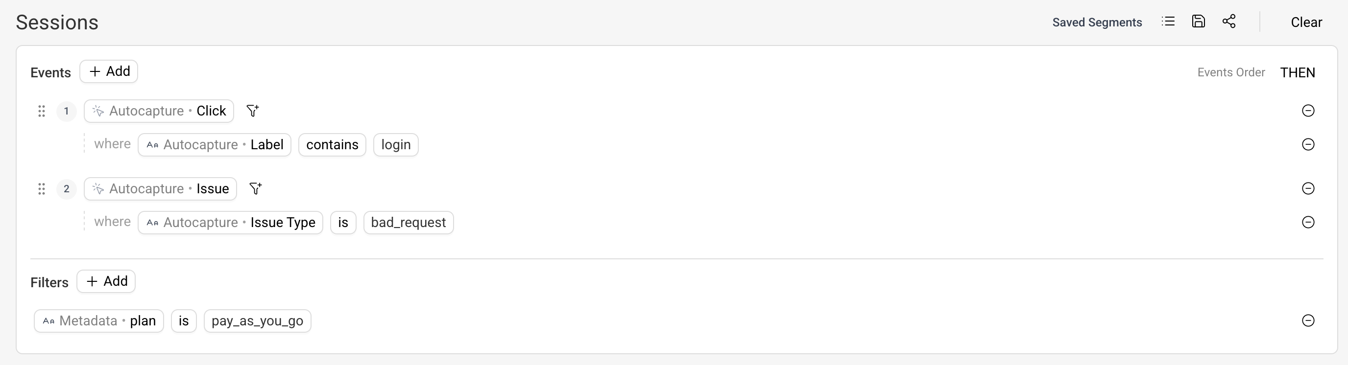 OmniSearch with multiple filters added